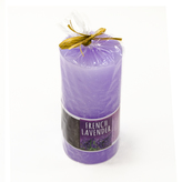 Svíčka rustic s vůní levandule válec 7x14 cm