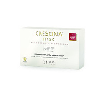 Crescina Péče na podporu růstu vlasů a proti vypadávání vlasů pro ženy stupeň 1300 Re-Growth & Anti-Hair Loss Treatment 20 x 3,5 ml woman