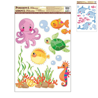 Samolepky na zeď moře 37x30 cm