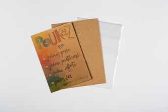Přání+obálka ,,POUKAZ,, 11x15 cm