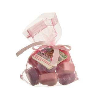 Srdce šumivá do koupele 10 ks