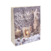 Taška dárková Kouzlo Vánoc 26x10x32 cm