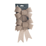 Mašle juta 2 ks 14x17 cm