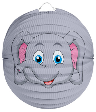 Lampion papír slon pr. 22 cm