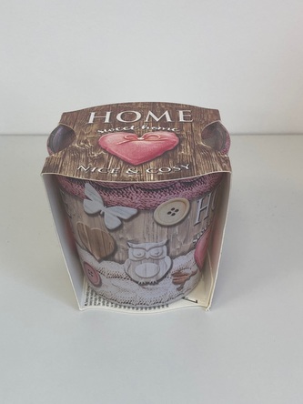 Svíčka sklo s vůní Home Nice/Cosy 115 g