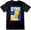 Pánské tričko The Simpsons|Simpsonovi: Doh (M) černá bavlna