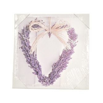 Obraz plátno levandule III. 28x28 cm