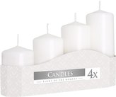 Svíčka adv. postupka bílá 4 ks