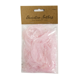 Peříčka dekorační růžová 3 g