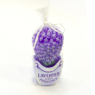 Svíčka lavender bontique 14 cm