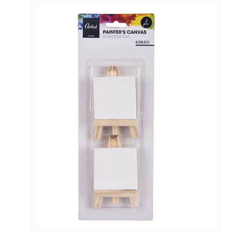 Plátno malířské se stojanem sada 2ks