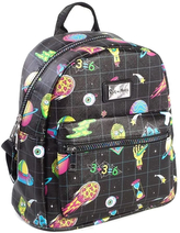 Batoh Rick & Morty: AOP (31 x 41 x 3 cm| objem 3,8 litrů) černý polyester