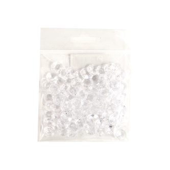 Konfety diamanty UH čiré 100 ks pr. 12 mm