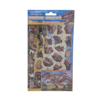 Skládačka samolepící T-REX 14x25 cm