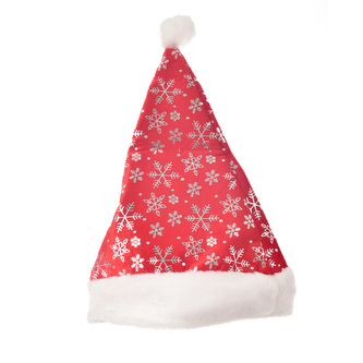 Čepice vánoční s hvězdami 40 cm