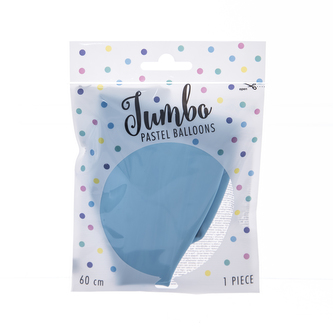 Balónek latex pastel modrý pr. 60 cm