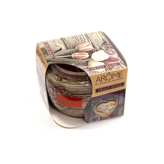 Svíčka sklo s vůní Sweet Home 85 g