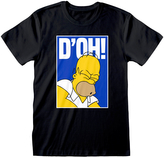 Pánské tričko The Simpsons|Simpsonovi: Doh (2XL) černá bavlna
