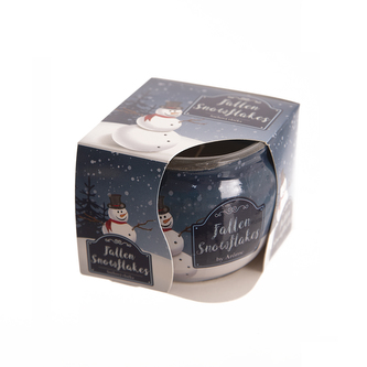 Svíčka sklo s vůní Fallen Snowflakes 85 g