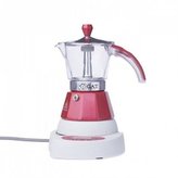 Moka konvice G.A.T. Vintage 2-4 šálky (červená)
