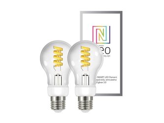 Smart žárovka LED E27 5W bílá IMMAX NEO ZigBee 07089B
