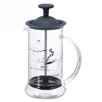 Frenchpress 240ml Hario Slim S černý (CPSS-2-TB)