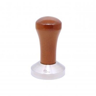 Tamper 57mm flat ořech
