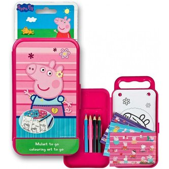 KRESLÍCÍ SADA PEPPA PIG