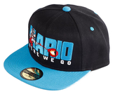 Snapback čepice - kšiltovka Nintendo: Super Mario Here We Go (nastavitelná) černá