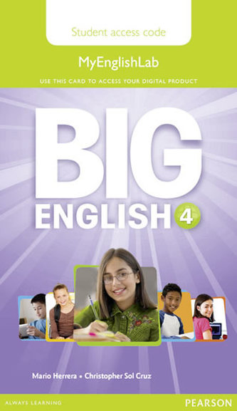 Big English 4 Pupil´s MyEnglishLab Access Code (standalone)