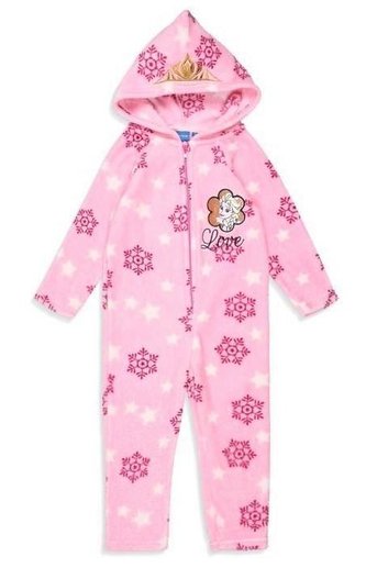 FLÍSOVÝ OVERAL FROZEN - velikost 4