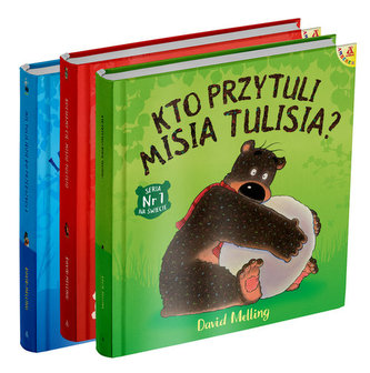 Pakiet Kto przytuli Misia Tulisia?/ Kochamy Cię, Misiu Tulisiu / Miś Tuliś idzie do przedszkola Pakiet Kto przytuli Misia Tulisia?/ Kochamy Cię, Misiu Tulisiu / Miś Tuliś idzie do przedszkola