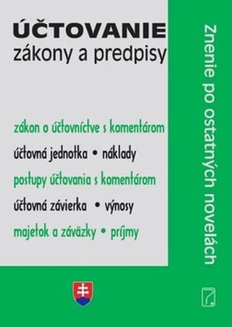 Účtovanie zákony a predpisy