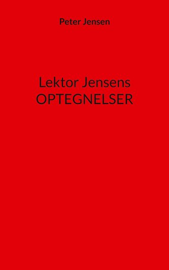 Lektor Jensens optegnelser