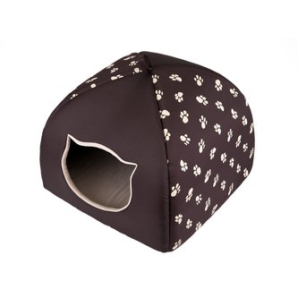 Iglu pro kočky Reedog Brown-M