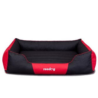 Pelíšek pro psa Reedog Comfy Black & Red-L