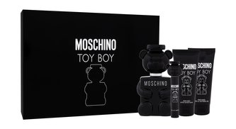 Moschino Toy Boy parfémovaná voda 100 ml + parfémovaná voda 10 ml + balzám po holení 100 ml + sprchový gel 100 ml