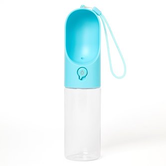 Petkit One Touch cestovní láhev pro psy 400ml-tyrkysová