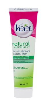 Veet Natural Inspirations Depilační přípravek Hair Removal Cream Sensitive Skin 100 ml pro ženy