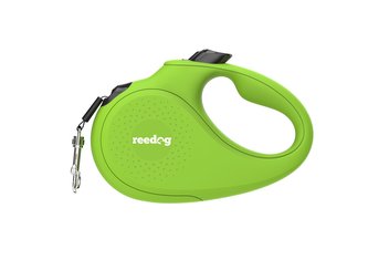 Reedog Senza Basic samonavíjecí vodítko M 25kg / 5m páska / zelené Reedog Senza Basic samonavíjecí vodítko M 25kg / 5m páska / zelené