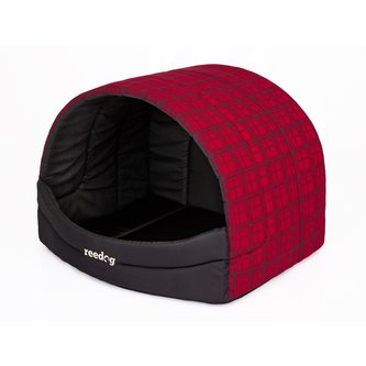 Kukaň pro psa Reedog Red Strips-M
