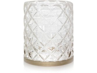 YANKEE CANDLE Svícen Langham Matallic Band 148x127mm