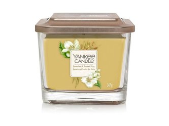 YANKEE CANDLE Jasmine & Sweet Hay svíčka 347g, 3 knoty