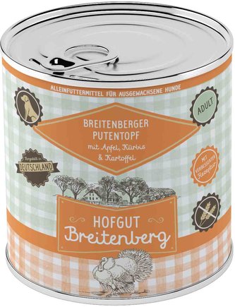 Hofgut Breitenberg Dog Putentopf 800g