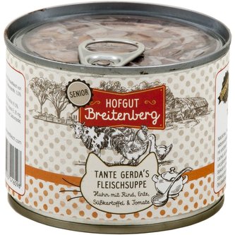 Hofgut Breitenberg Cat Senior Gerdas Fleischsuppe 180g