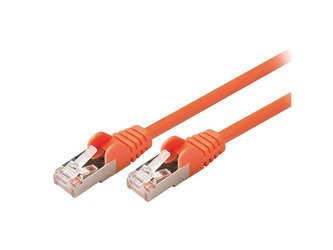 Kabel UTP 1x RJ45 - 1x RJ45 Cat5e 10m ORANGE VALUELINE VLCP85121O100