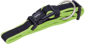 Nobby MESH PRENO obojek neoprén zelená neon XS/S 25-35cm
