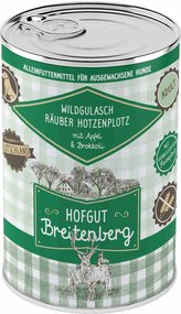 Hofgut Breitenberg Dog Wildgulasch Räuber Hotzenplotz 400g