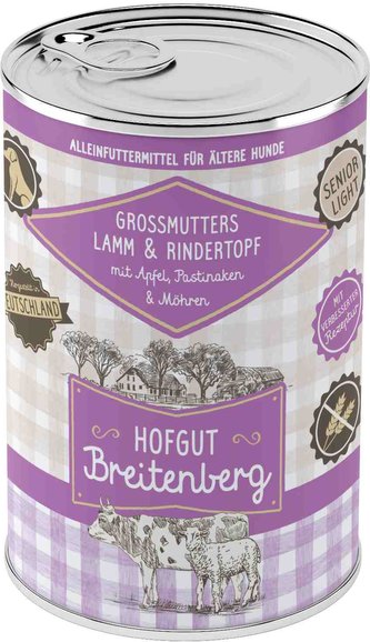 Hofgut Breitenberg Dog Grossmutters Lammtopf 400g