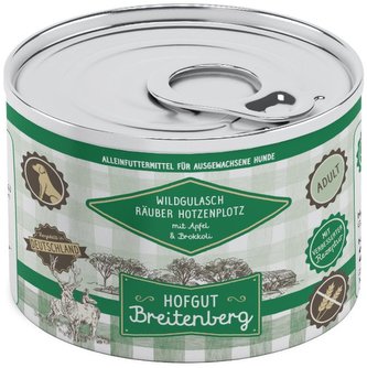 Hofgut Breitenberg Dog Wildgulasch Räuber Hotzenplotz 200g